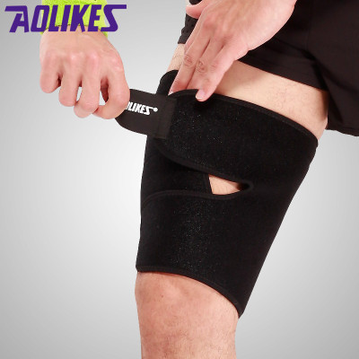 Đai bó bảo vệ cơ đùi AOLIKES A-7956 hỗ trợ chấn thương căng cơ khi chơi thể thao sport thigh support