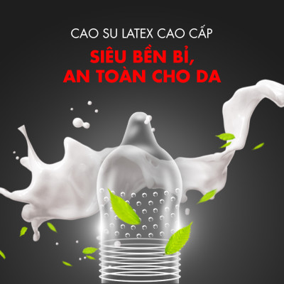Bao cao su Shell Performax 6 in 1 kéo dài thời gian - Hộp 3 cái | SHELL CHÍNH HÃNG