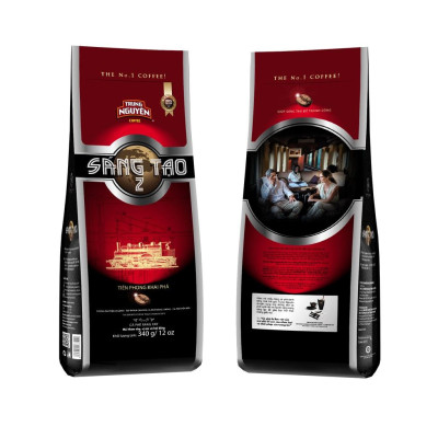 Cà Phê Trung Nguyên Legend Sáng Tạo 2 – Gói 340g – Cân Bằng Robusta & Arabica, Vị Êm Nhẹ