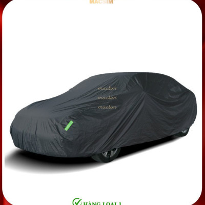 Bạt phủ ô tô Toyota Camry thương hiệu Macsim sử dụng trong nhà và ngoài trời chất liệu Polyester - màu đen