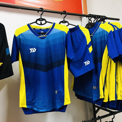 Bộ áo quần thể thao nam cao cấp chính hãng nhất năm Bulbal xanh