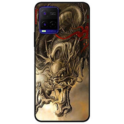 Ốp lưng dành cho Vivo Y21 - Vivo Y21s mẫu Rồng Giận Dữ