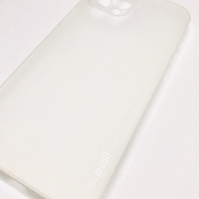 Ốp lưng cho iPhone 12 Pro Max (6.7) hiệu Memumi TPU PP Slim mỏng 0.33 mm - Hàng nhập khẩu