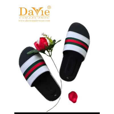 Dép Nam Quai Ngang Thương Hiệu Davie Mã Dvsd06 Đế Bằng Chống Trơn Trượt