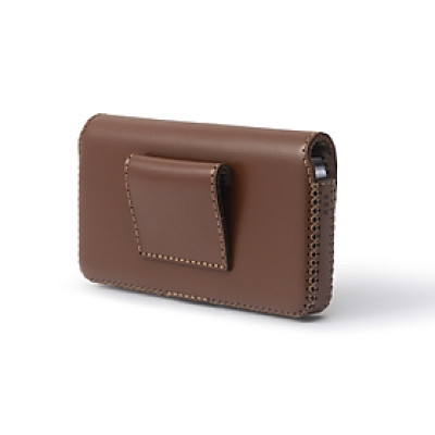 Bao da đeo lưng dành cho iPhone 16 Series ,  chất liệu da bò, hiệu  Khắc Tên - Hàng chính hãng