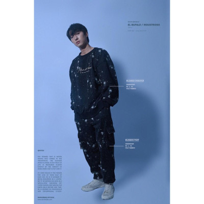 Bộ Quần Áo RANV RBAE BLESSED Đen