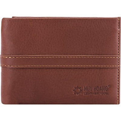 Ví Nam Sọc Ngang Huy Hoàng HT2131 (12.5 x 10 cm) - Da