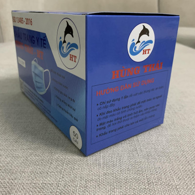 Khẩu trang y tế Dolphin (50 cái/Hộp)