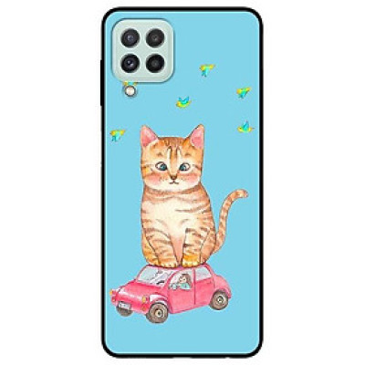 Ốp lưng dành cho Samsung A22 - Samsung S21 FE mẫu Chú Mèo Ngơ Ngác