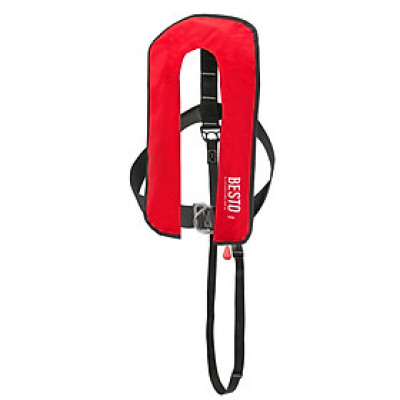 Áo phao cứu sinh tự thổi Besto 300N Màu Đỏ