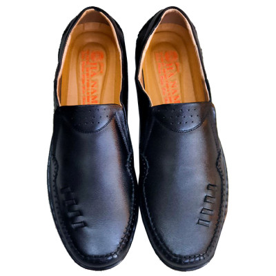 Giày Mọi Nam Da Bò Thật TiTi ĐÔ Cao Cấp GM2037d