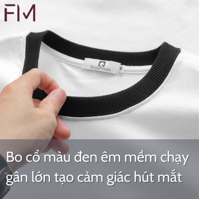 Áo thun cổ tròn nam FM PACK M&M, chất cotton cao cấp - FORMEN SHOP - FMPS230