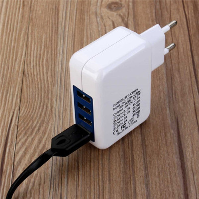 Củ Cốc Sạc Nhanh 4 Cổng USB tiện dụng sạc được nhiều thiết bị cùng lúc,chân cắp gấp gọn - Hàng chính hãng / Hàng nhập khẩu