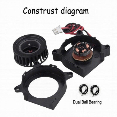【 Ready stock 】1pcs Gdstime 4020 40mm x 20mm Small Fan Dual Ball Bearing 3D Printer 40mm DC Cooling Blower Fan 5V