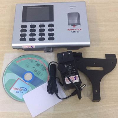 Máy chấm công 3000 vân tay/ thẻ từ Ronal Jack RJ1300 - hàng chính hãng