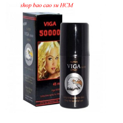 CHAI XỊT VIGA 50000 + Gel bôi trơn jex