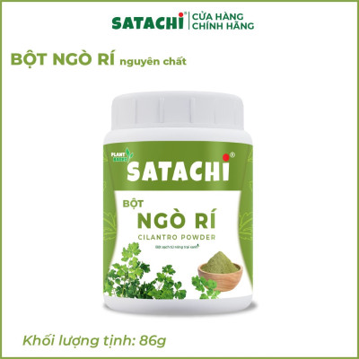 Bột Ngò Rí nguyê n chấ t SATACHI. Giả m că ng thẳ ng, lo â u, tố t cho Ga n Th ận, điều hò a kin h nguy ệt. Hộp 86g