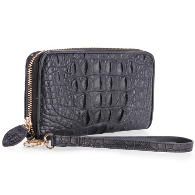 Ví nữ da cá sấu màu đen HJ93202-3209-3245-3295-3725-3730 