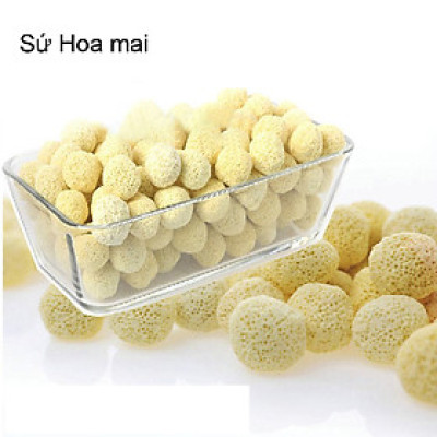 100Gr Sứ Lọc Viên Bi Tròn Vàng vật liệu lọc nước hồ bể cá cảnh siêu sạch