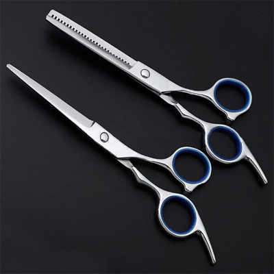 Bộ Kéo Cắt Tỉa Tóc Chuyên Nghiệp Cho Gia Đình Salon Barber Học Viên Sang Trọng Bằng Thép Không Gỉ Lưỡi Sắc Bén Cao Cấp HAND MADE Nam Nữ Tiện Lợi