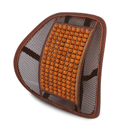 Miếng Lưới Tựa Lưng Ghế Bằng Hạt Gỗ Cao Cấp Cho Ô Tô, Xe Hơi Xe Tải Chính Hãng Amalife – Khung Tựa Lưng Ghế Hạt Gỗ Giao Màu Gỗ Sẫm Ngẫu Nhiên