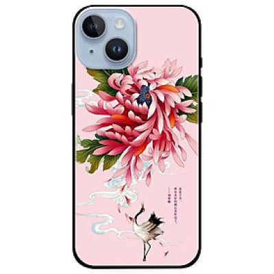 Ốp lưng dành cho Iphone 14 - Iphone 14 Plus - Iphone 14 Pro - Iphone 14 Pro Max - Hạc Mẫu Đơn