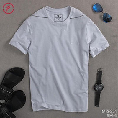Áo thun nam Fasvin TS20234.HN vải cotton mềm mịn thoáng mát không bai không xù, bền màu