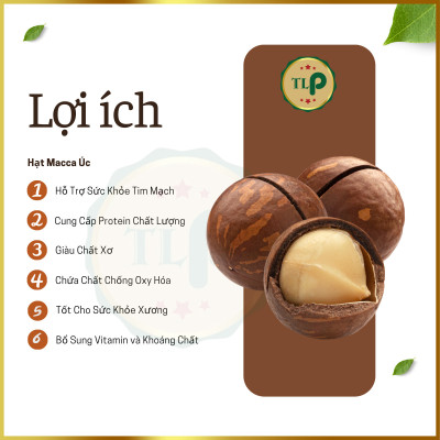 HẠT MACCA NỨT VỎ CAO CẤP TÂN LỘC PHÁT