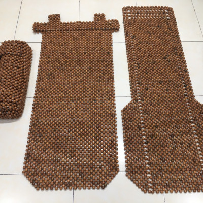 Đệm lót ghế ô tô hạt gỗ 