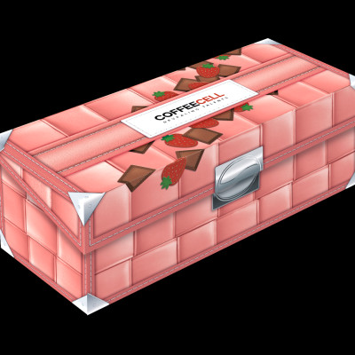 [MUA 1 TẶNG 5] Cacao và Dâu Tây Với Nhân Sâm Trắng Thượng Hạng COFFEECELL (20 gói x 15g) - Vị Đậm Đà, Hương Sảng Khoái - Hàng Chính Hãng