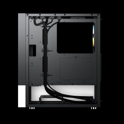 CASE MAGIC GM-04 BLACK AND WHITE GLASS 3 FAN (ATX) - Hàng chính hãng