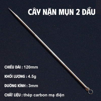 BỘ DỤNG CỤ NẶN MỤN 4 CÂY CÓ HỘP ĐỰNG - Hàng chính hãng