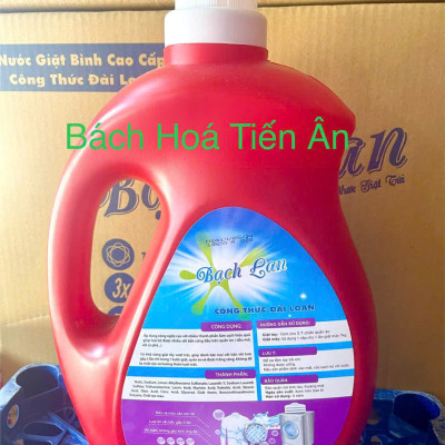 Nước giặt Bạch Lan Siêu mềm mại diệt khuẩn chai 3.6 kg công thức từ Đài Loan