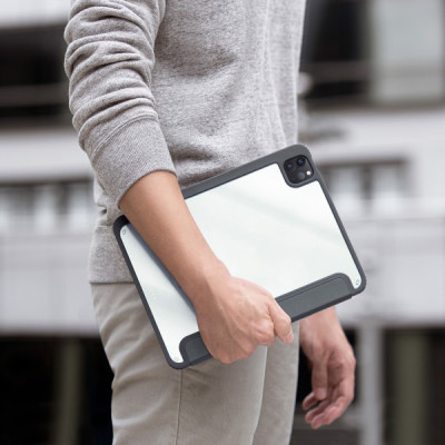 Bao da dành cho iPad Pro 11" M4 2024 UNIQ Moven (Gray) - Hàng chính hãng 