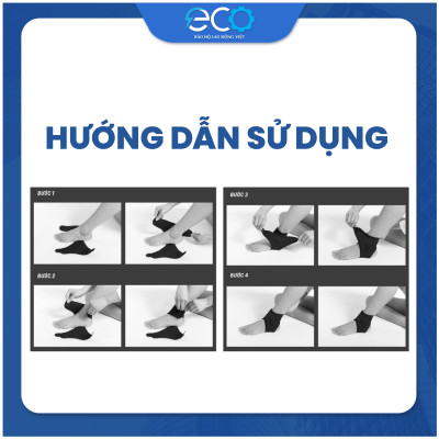 Băng bảo vệ cổ chân GoodFit GF611A băng quấn cổ chân, mắt cá chân mỏng nhẹ, miếng dán chắc chắn