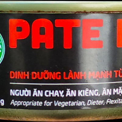 Pate Hạt Chay 125g Cung Cấp Dinh Dưỡng Từ Đạm Thực Vật - Nấm Tươi Cười