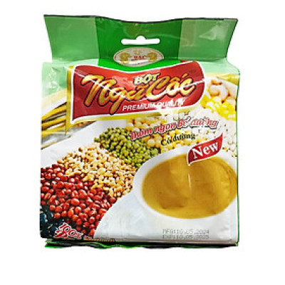 Bột Ngũ Cốc Hải Dung 500g có đường, gồm 6 loại hạt, sản xuất tự nhiên 100%, thơm ngon, dễ uống, tốt cho sức khỏe 
