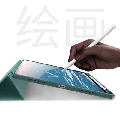Bao Da Cao Cấp Dành Cho iPad Pro 11 inch 2021/2020/2018 (Dùng Chung) Chính Hãng Mutural Folio Case Lưng Trong Suốt, Chống Sốc, Có Ngăn Đựng Bút Tiện Lợi - Hàng Chính Hãng