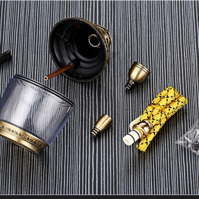 Tẩu lọc thuốc bằng nước ấm cao cấp siêu sang ( tặng kèm 1 dụng cụ vệ sinh tẩu)