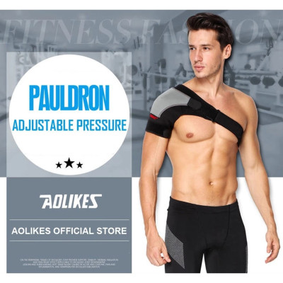 Đai bảo vệ cố định khớp vai AOLIKES A-1697 phục hồi chấn thương adjustable sport shoulder support