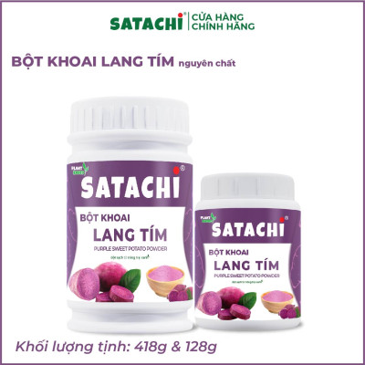 Bột Khoai Lang Tím nguyên chất SATACHI. Hộp 418g