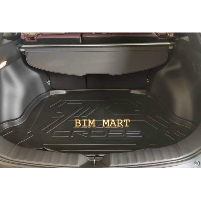 Lót cốp dành cho xe Toyota Corolla Cross 2020-2021 không mùi, chất liệu TPO cao cấp