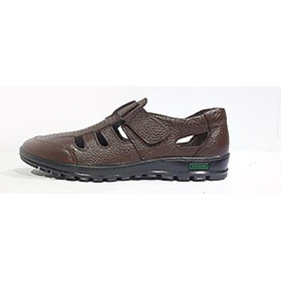 Giầy rọ nam nâu da bò_20888-9