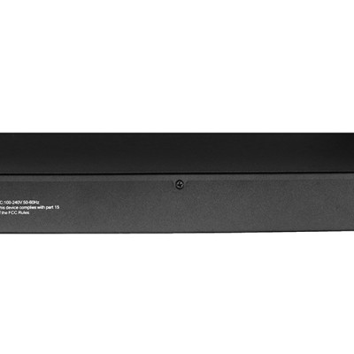 Bộ chuyển mạch 26 port unmanaged Gigabit Ethernet switch, 24 port Gigabit PoE, 2 SFP, 400W power supply - Xmethod Network - Hàng chính hãng 