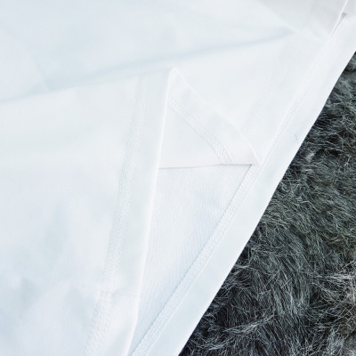 Áo thun nam nữ 80% Cotton White09