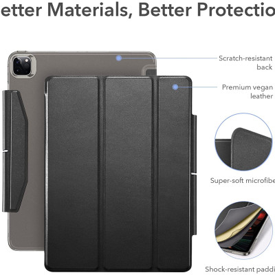 Bao Da Dành Cho iPad Pro 11 inch 2021/2022 và iPad Pro 12.9 inch 2021/2022 ESR Ascend Trifold Hard Case - Hàng Nhập Khẩu