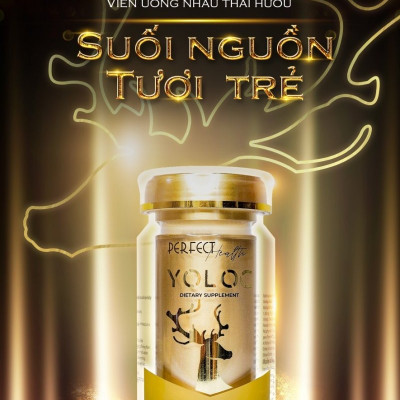 Nhau thai hưu YOLOC lọ 60 viên