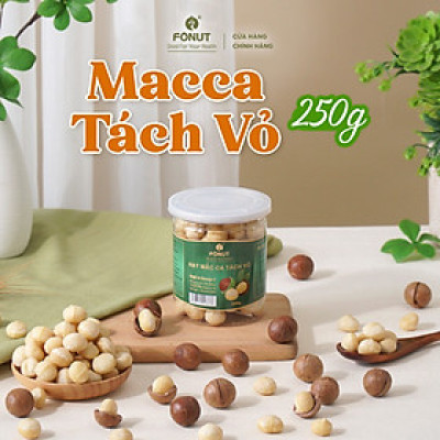 Macca Úc size trung hàng loại 1 hũ 250g-500g hạt làm sữa, ăn vặt phù hợp cho mẹ bầu, ăn kiêng