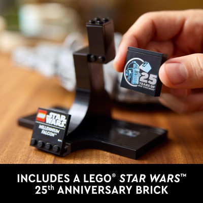 LEGO STAR WARS 75375 Đồ chơi lắp ráp Phi thuyền vũ trụ Millennium Falcon