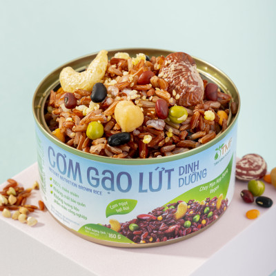 Cơm gạo lứt dinh dưỡng ăn liền TÂM MINH FOODS